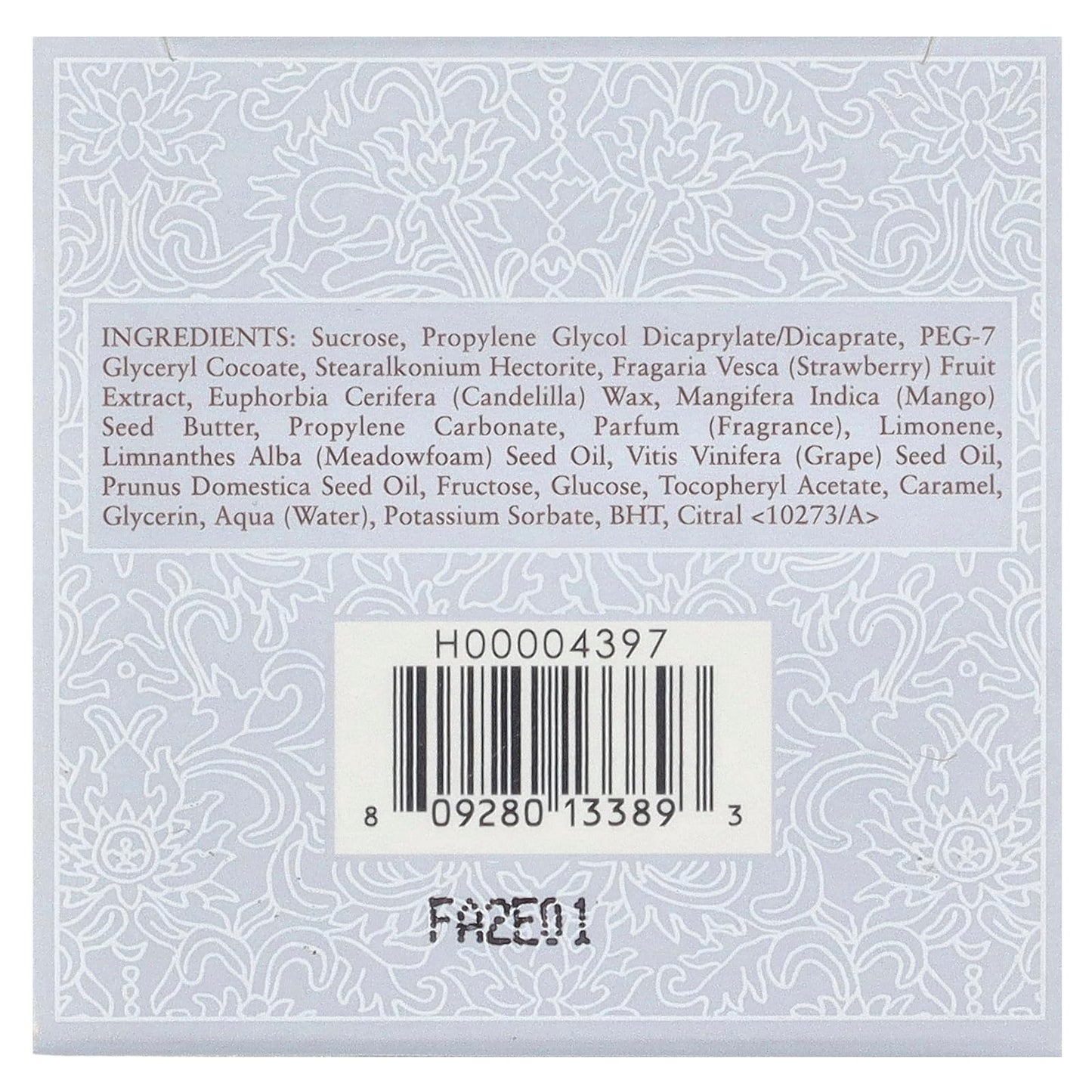 Fresh Sugar Face Polish jar label and branding