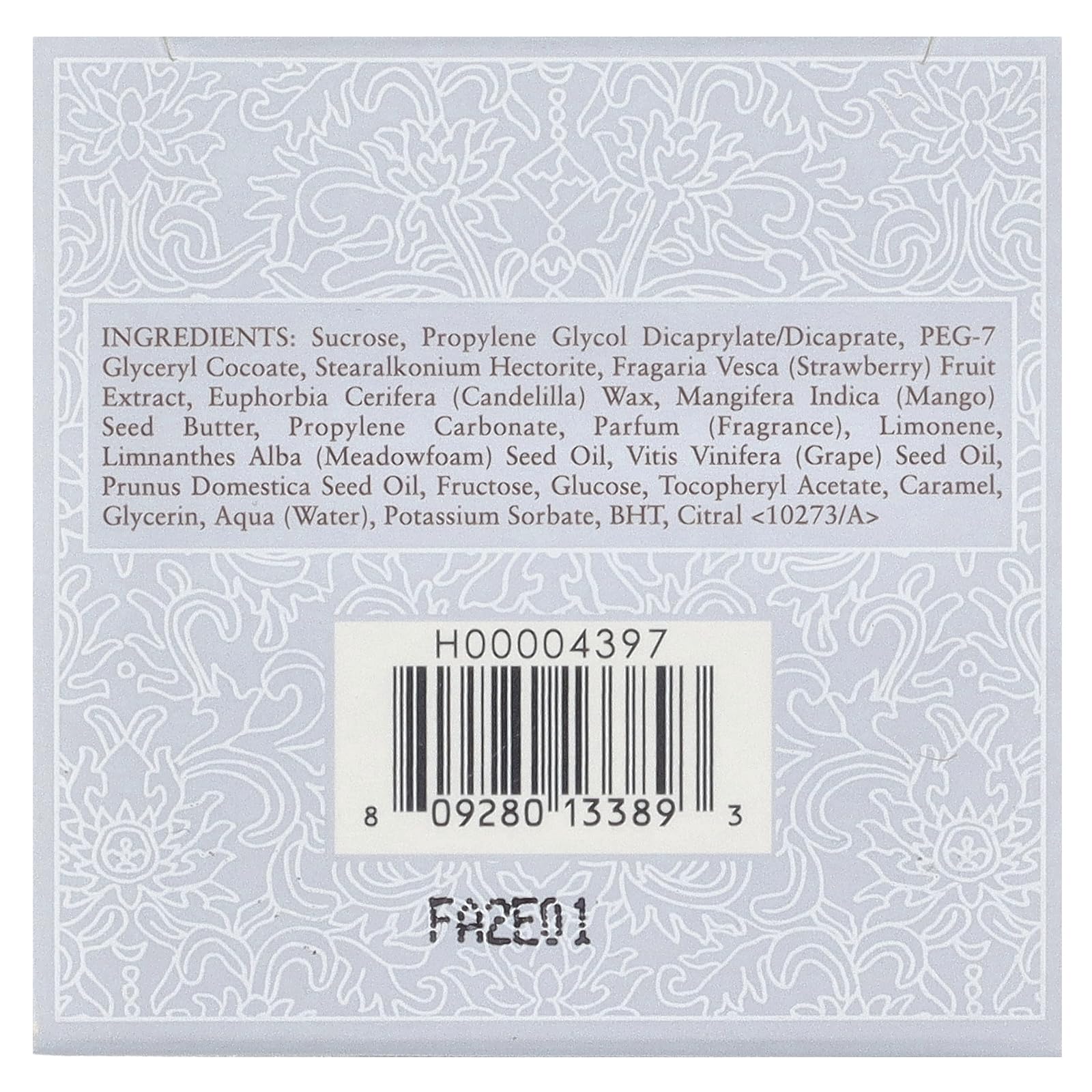 Fresh Sugar Face Polish jar label and branding