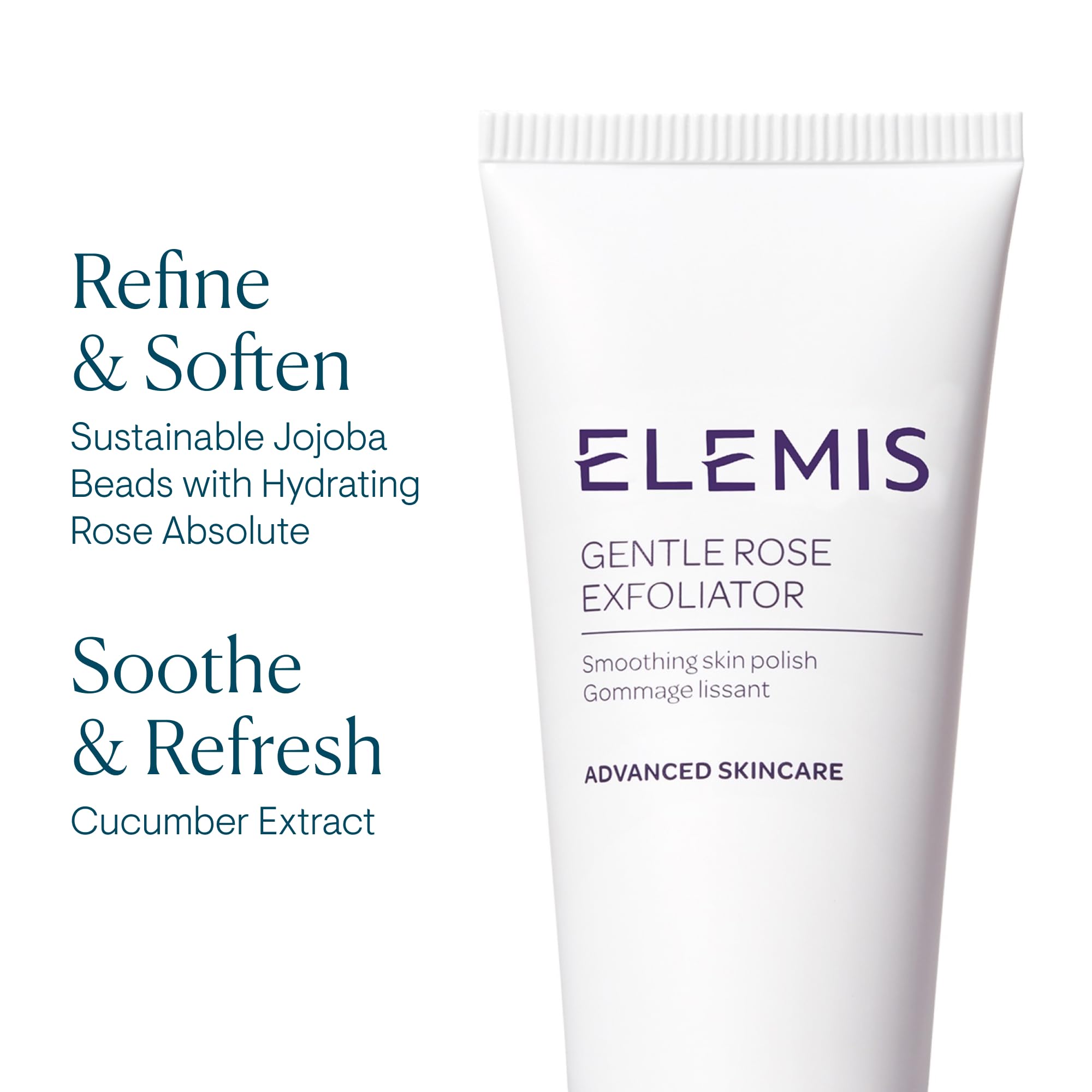 ELEMIS facial exfoliator 1.6 fluid ounce packaging details