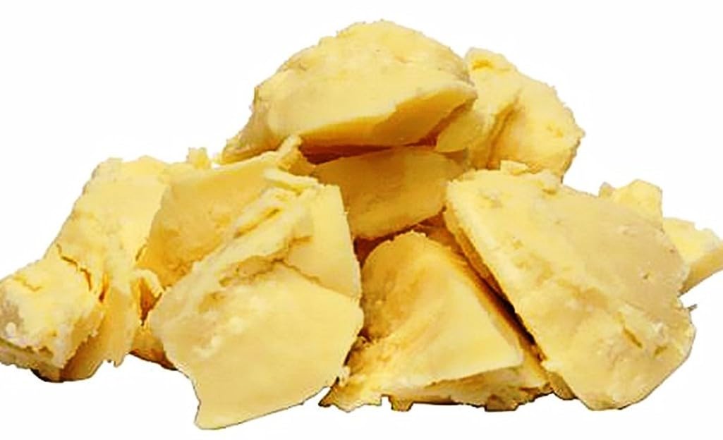 Texture of pure African Grade A yellow shea butter from Aroma Depot