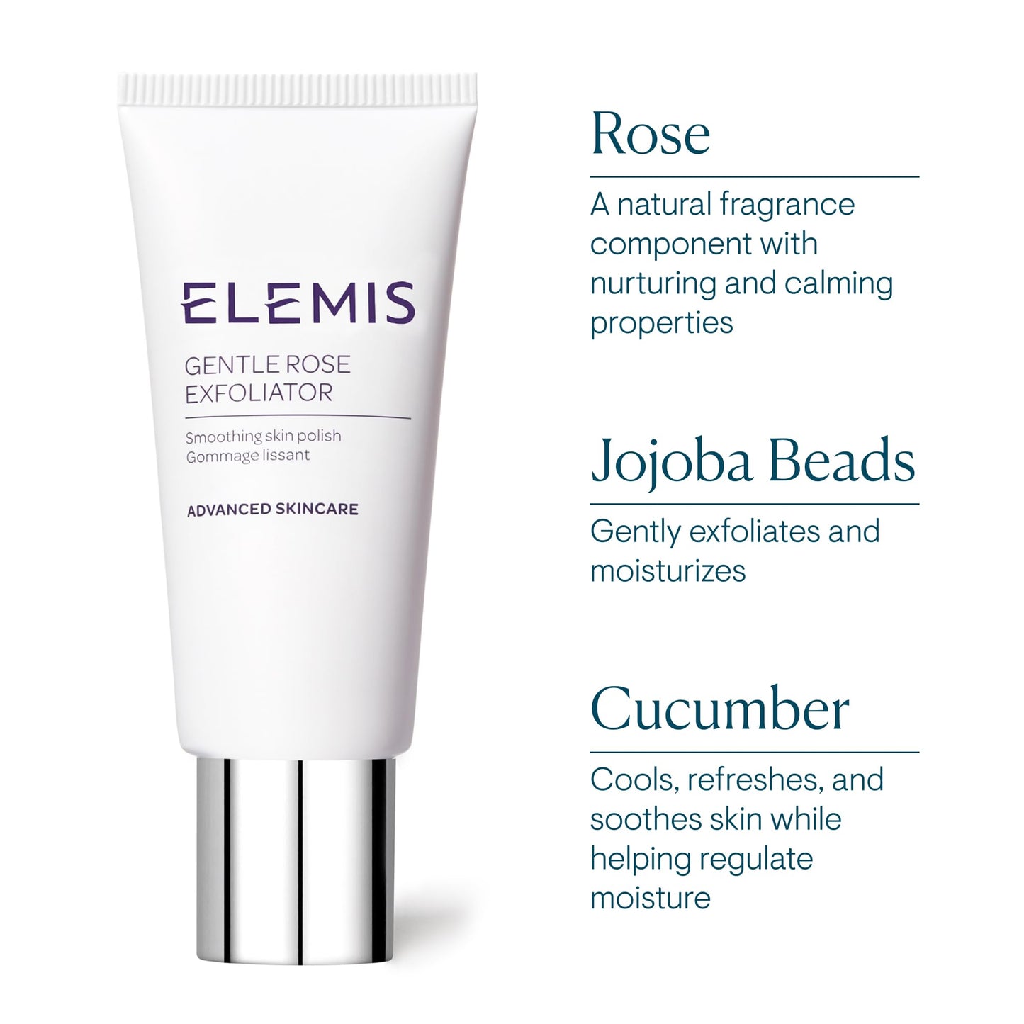 Authentic ELEMIS skin smoothing polish imported luxury scrub