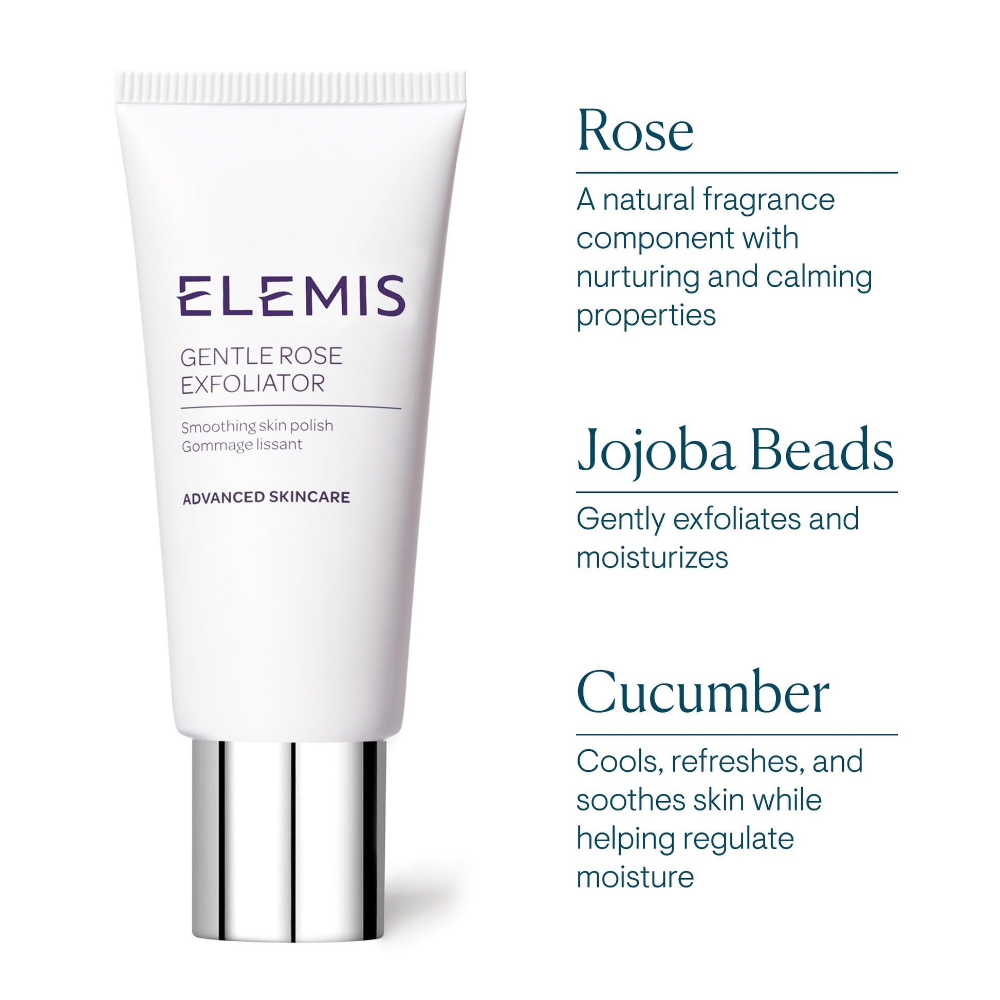 Authentic ELEMIS skin smoothing polish imported luxury scrub