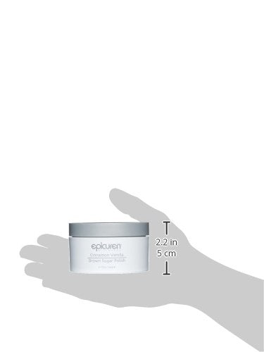 Epicuren Discovery cinnamon vanilla hydrating spa grade body exfoliator packaging back label