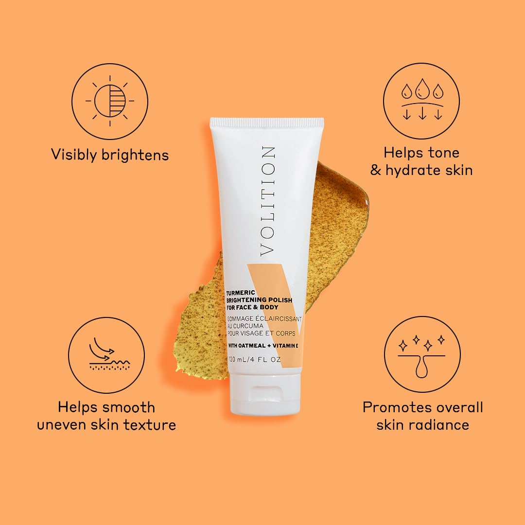 Texture of Volition Beauty Turmeric Brightening Polish
