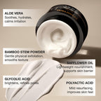 InfiniteAloe microdermabrasion skin polish label details