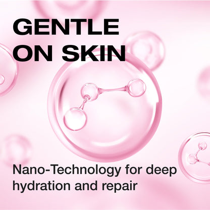 Side profile of InfiniteAloe Réparneu skincare container