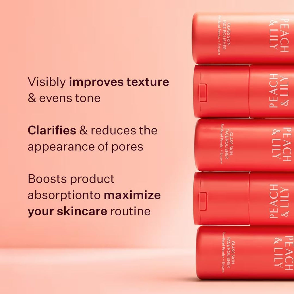 Peach And Lily Glass Skin Face Polisher ingredient highlights