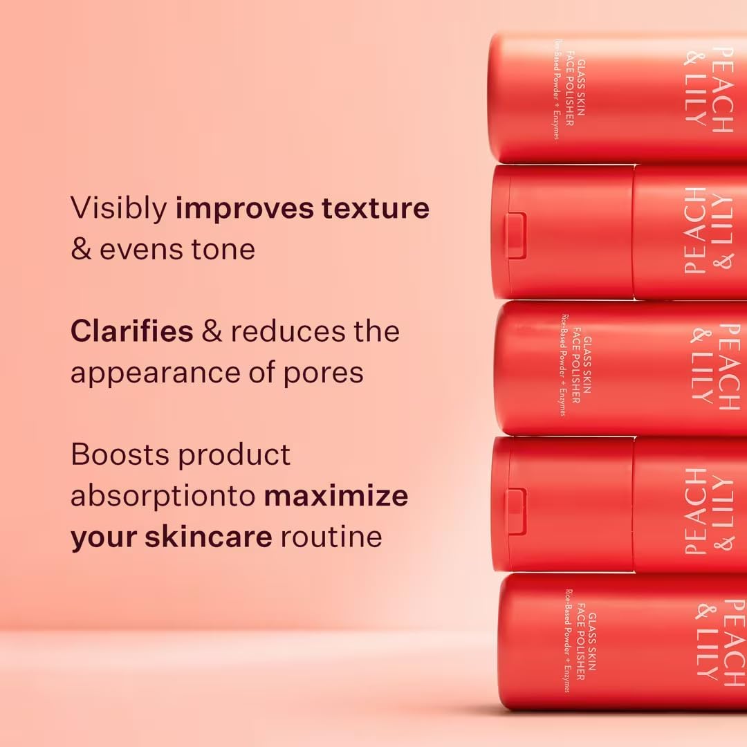 Peach And Lily glass skin exfoliating powder usage