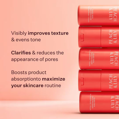 Peach And Lily glass skin exfoliating powder usage