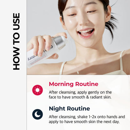 Korean skincare Cnp Laboratory peeling booster texture shot