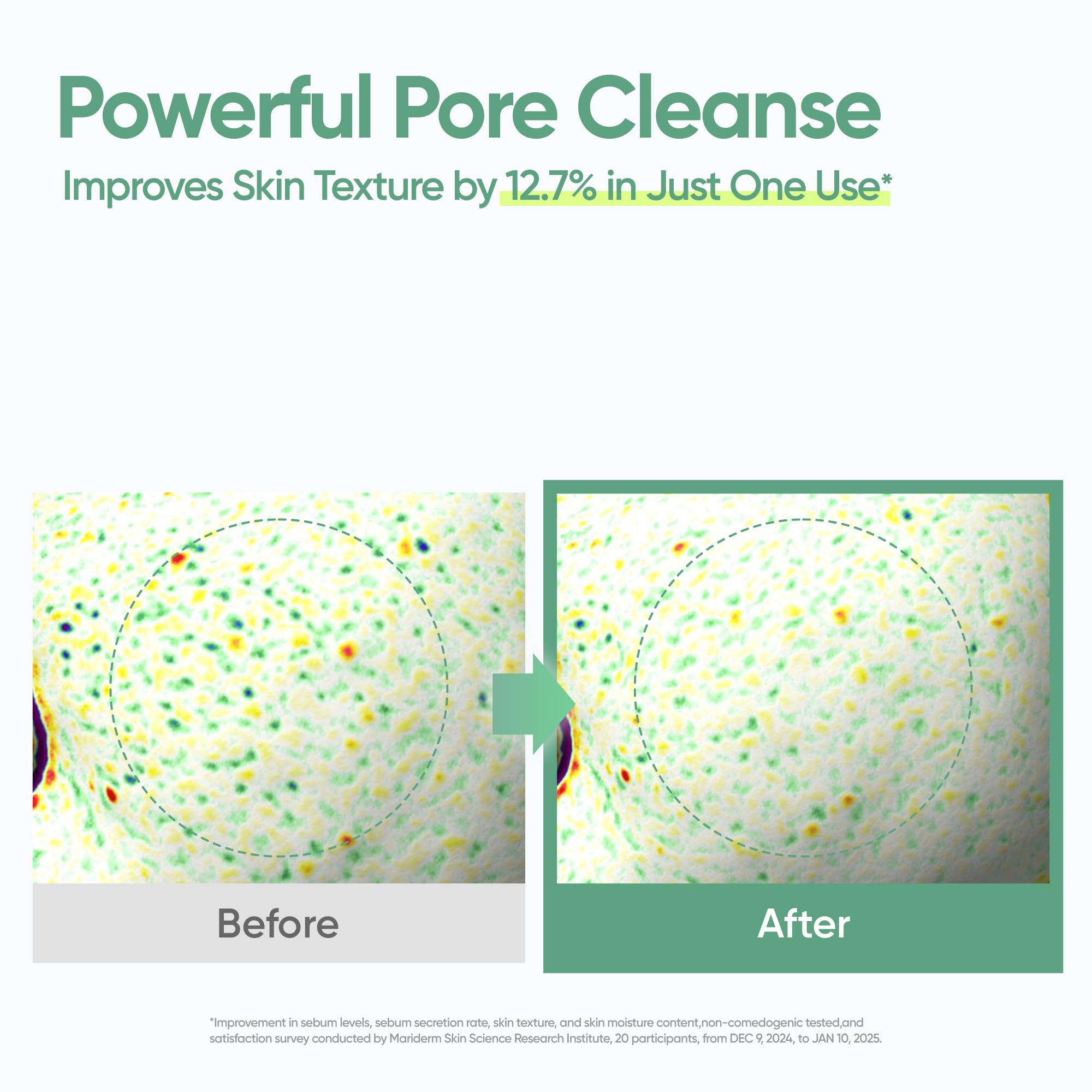 Banila Co pore clarifying mask key ingredients illustration