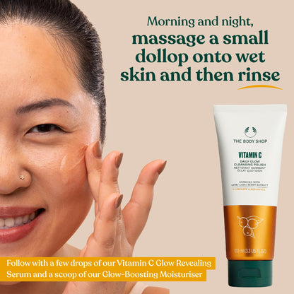 Authentic The Body Shop Vitamin C polish for dull skin