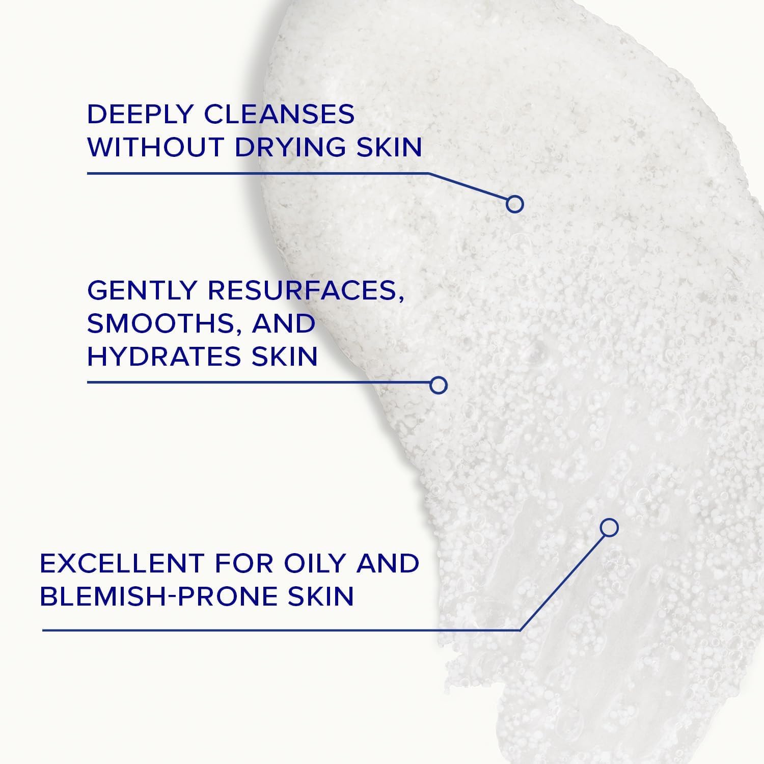 Texture shot of IS Clinical Cleansing Complex Polish exfoliating scrub