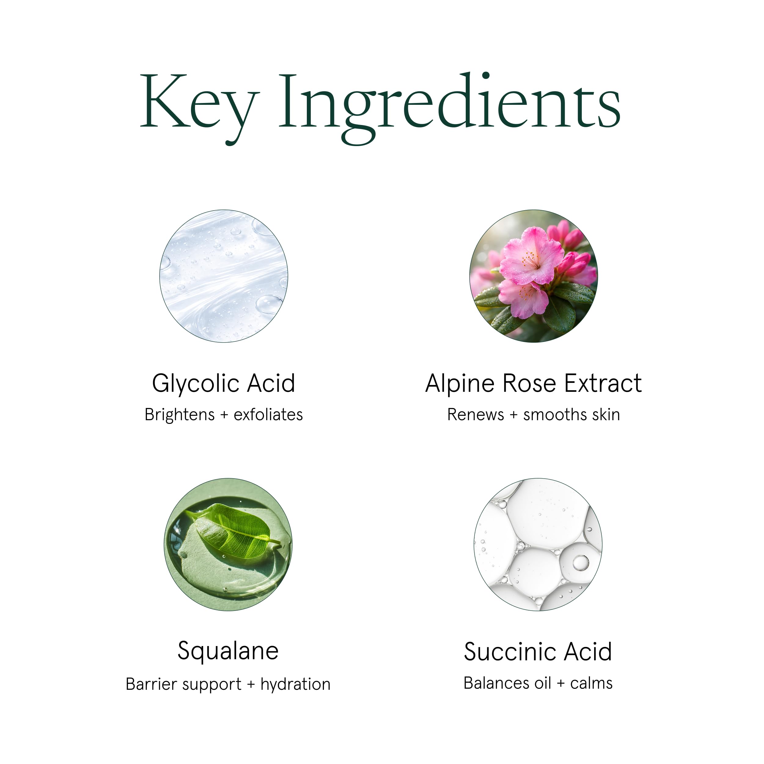 Top down view of Barefaced exfoliating pads