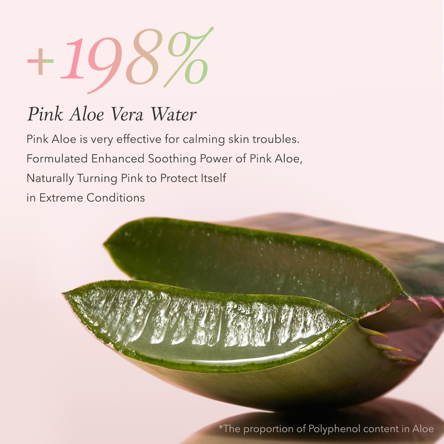 Pink Aloe facial cleanser for sensitive skin