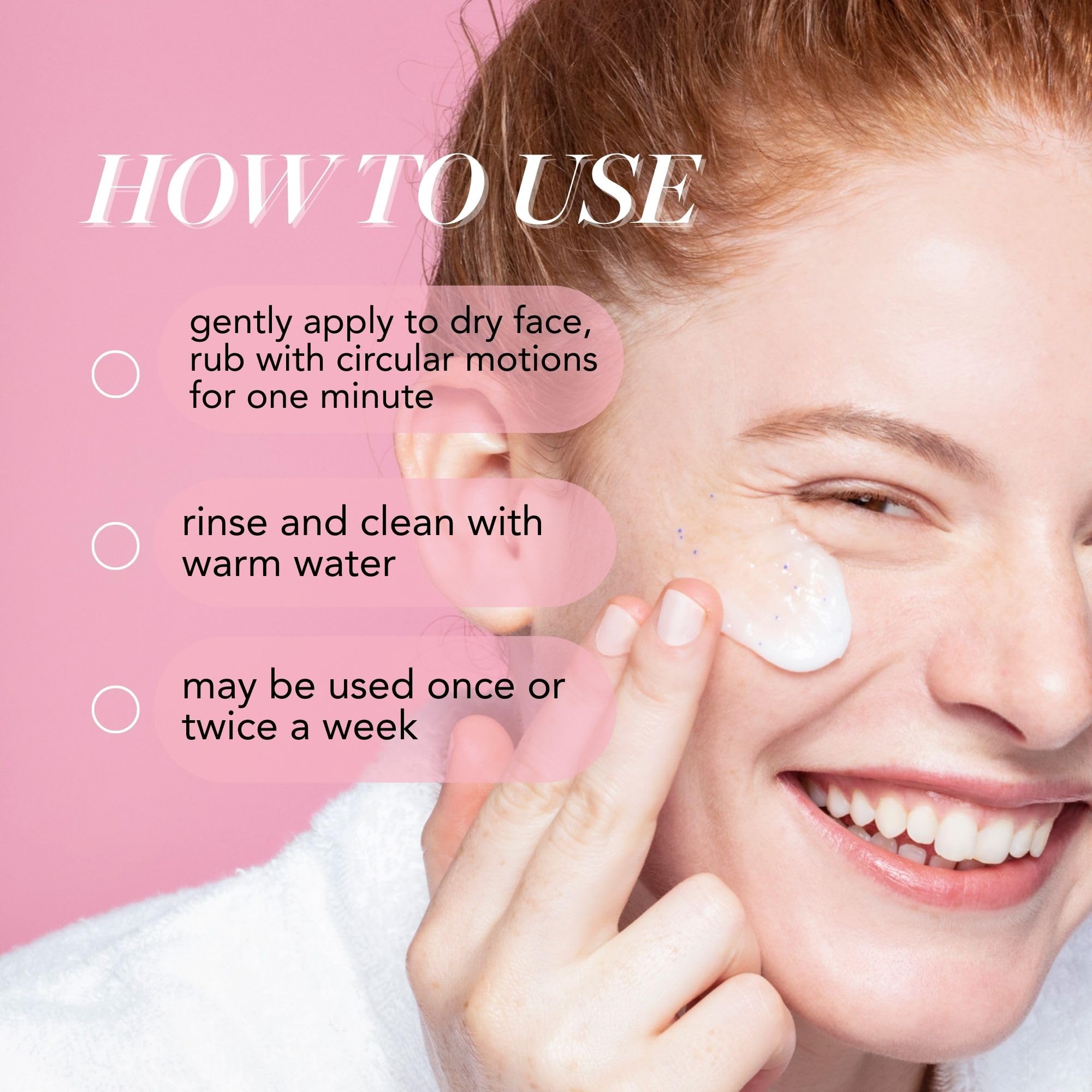 Demonstration of the cellulose peeling effect rolling away impurities gently on the skin surface.
