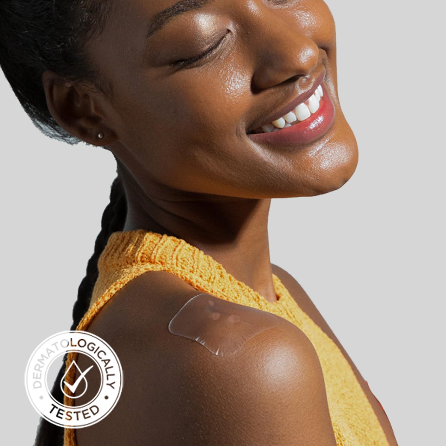 AVARELLE hydrocolloid patch packaging showing natural ingredients tea tree cica and calendula
