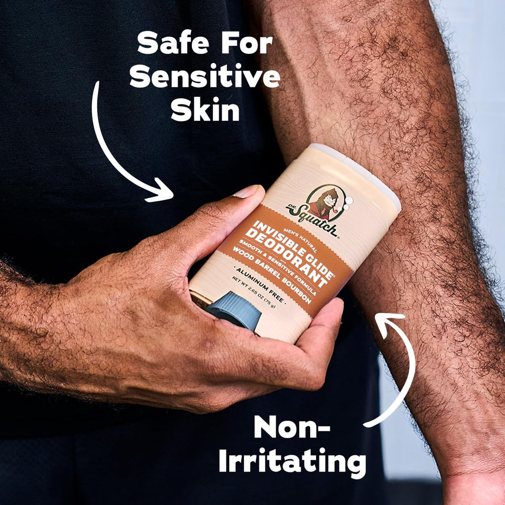 Dr. Squatch Invisible Glide bottom label details