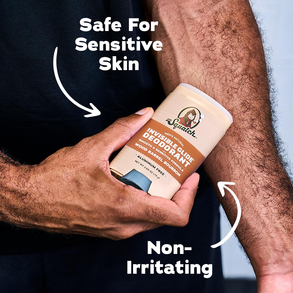 Dr. Squatch Invisible Glide bottom label details