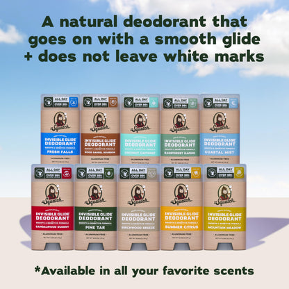 Premium authentic Dr. Squatch underarm stick multi pack presentation