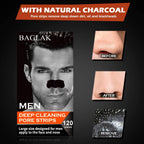 BAGLAK charcoal pore strips box showing 120 count quantity