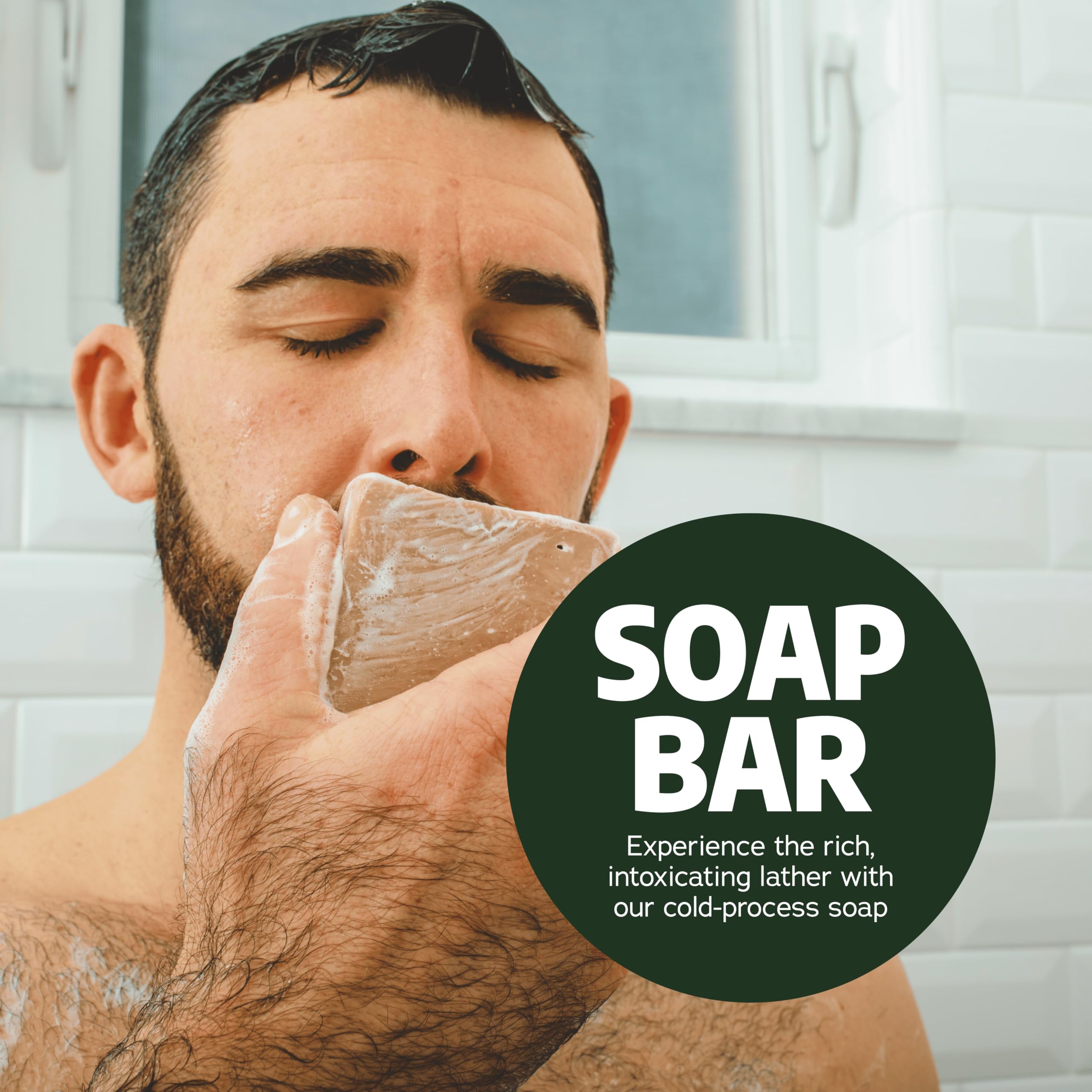 USA imported Dr. Squatch premium grooming soap collection box for the modern man.