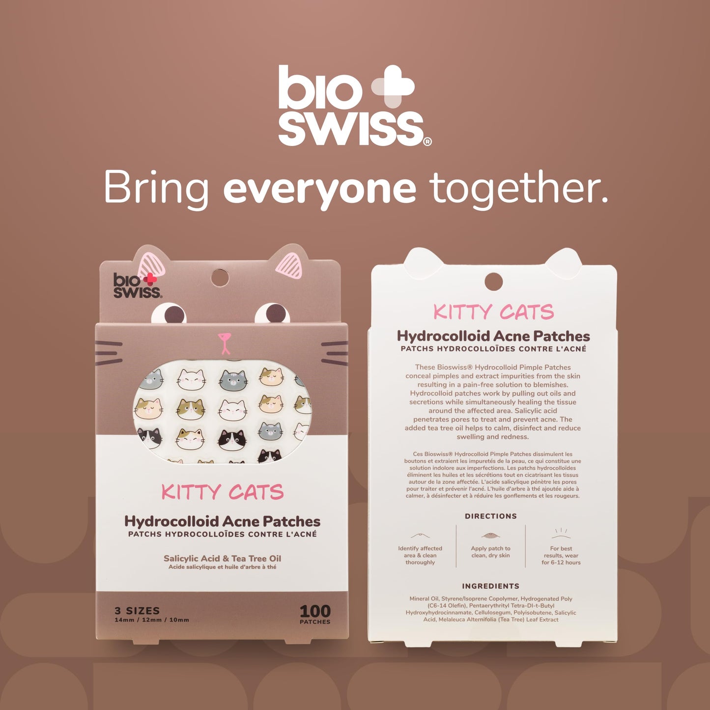 Application of BioSwiss tea tree oil pimple patches
