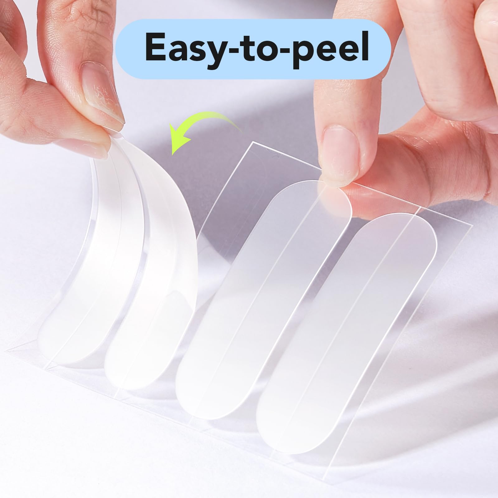 LitBear translucent acne patches blending into skin showing seamless coverage for multiple skin tones.