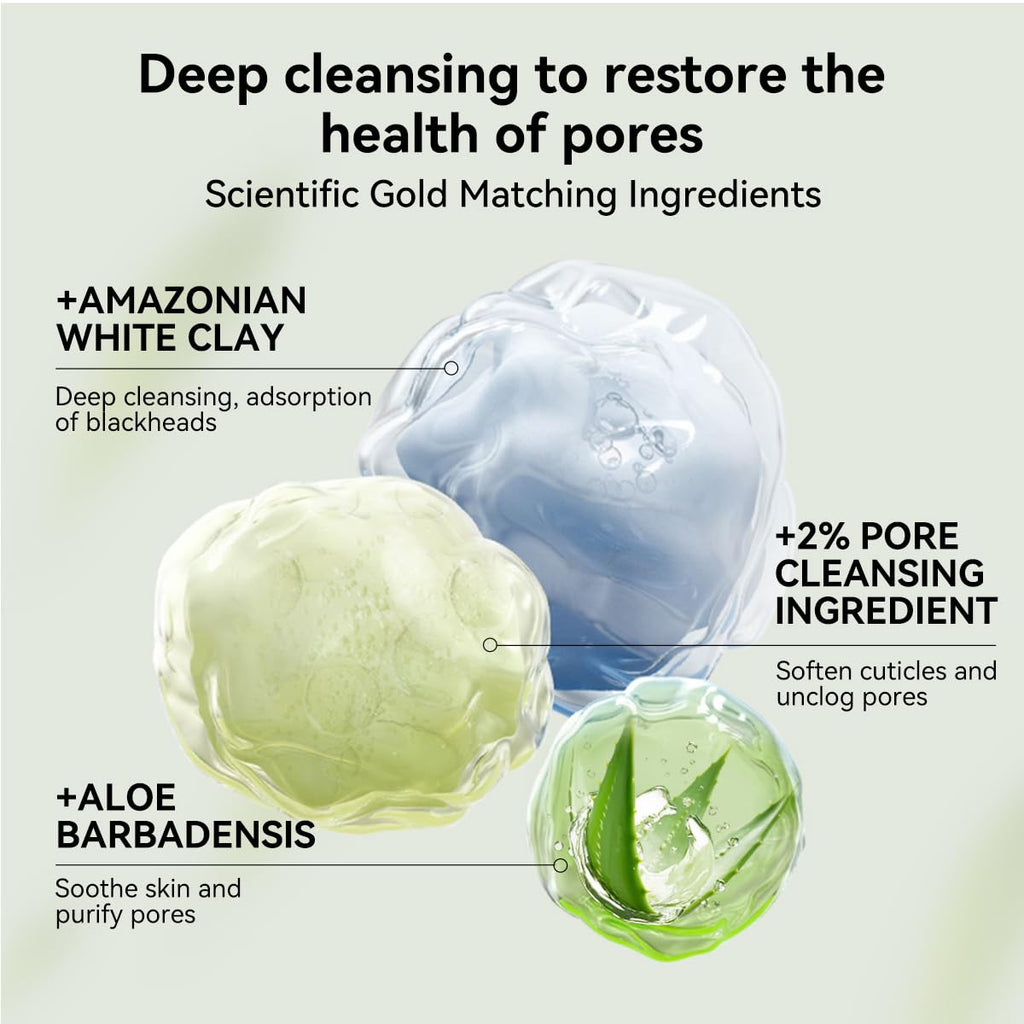 Back view of Lanbena deep cleansing peel off mask box