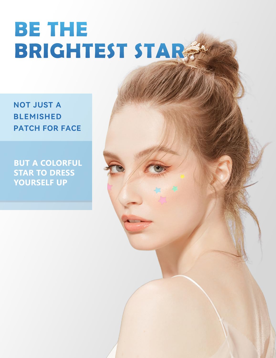 Dr. Zitacne multi color acne patch sheets highlighting sterile individual wrapping