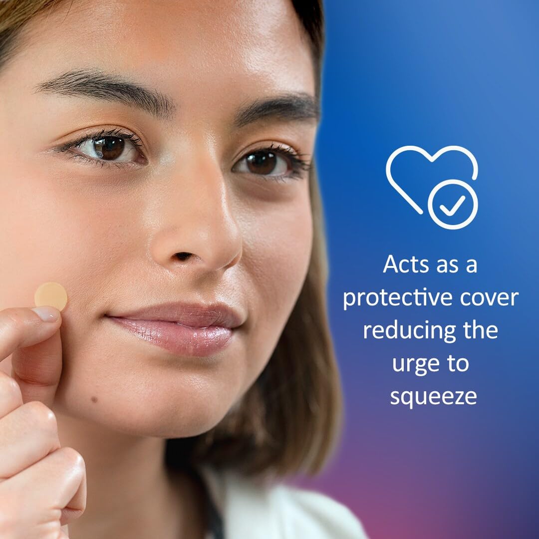 Nexcare acne cover protective shield preventing skin picking and scarring