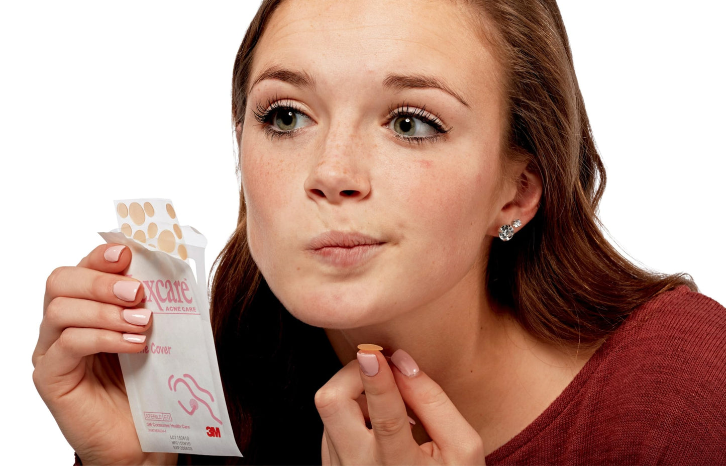 Nexcare USA imported 108 count acne absorbing covers assortment pack packaging details