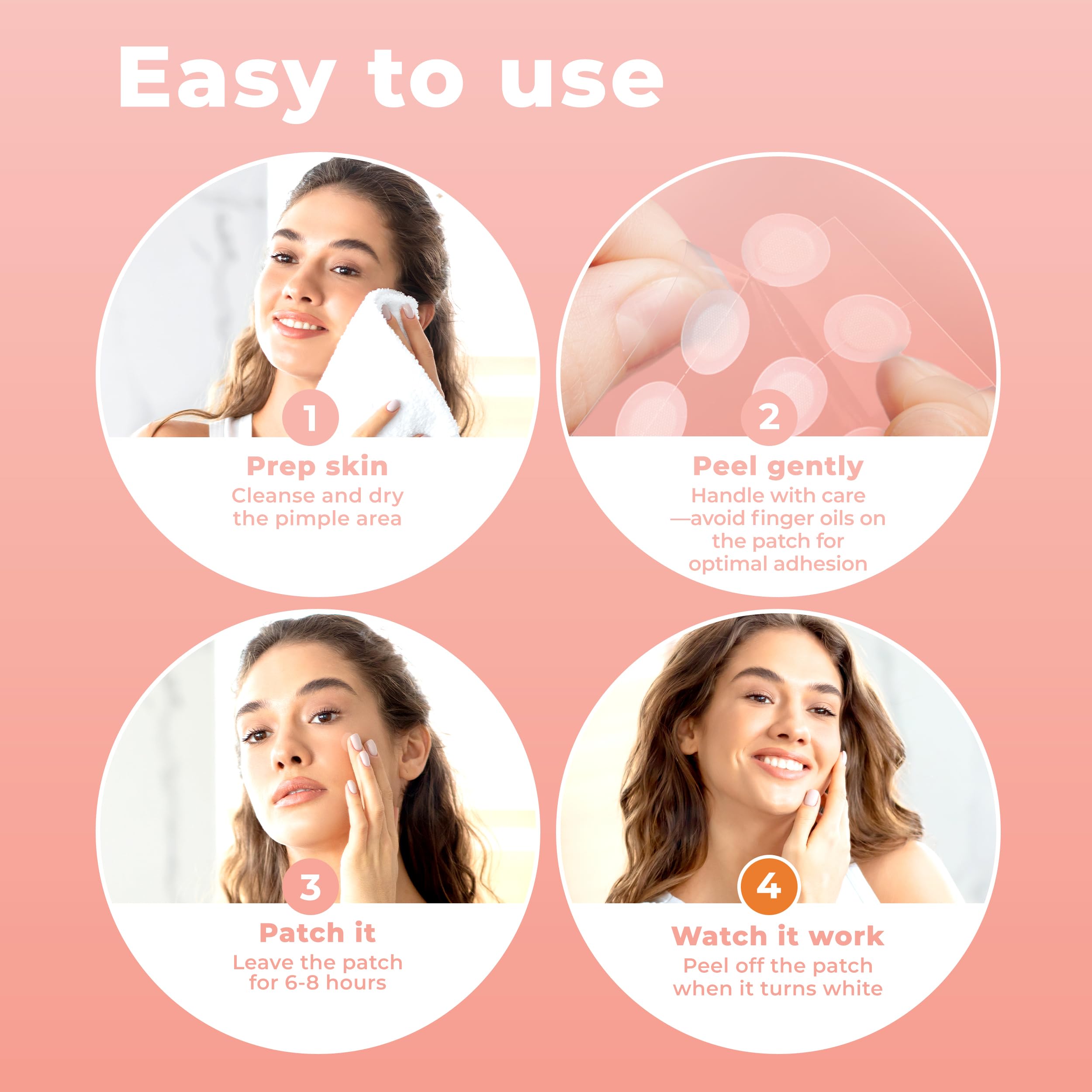 PatchRx overnight micro dart pimple patches packaging showing active ingredients salicylic acid and nicotinamide.