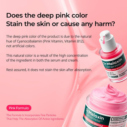 Authentic imported Dr. Melaxin eye treatment product display