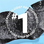 Individual wrapped Bioré nose strip pouches layout