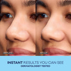 Demonstration of wet nose preparation for pore strip application
