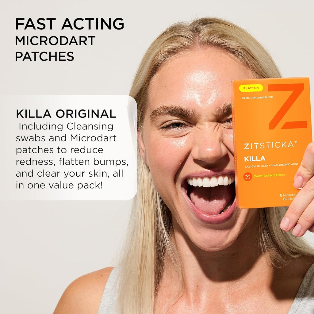 ZitSticka Cleana priming swab packaging and design
