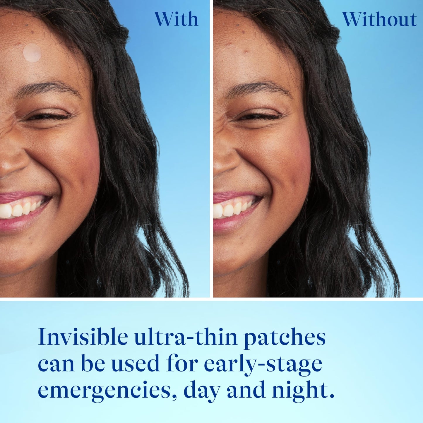 Centella asiatica and salicylic acid infused fast acting triple action patches