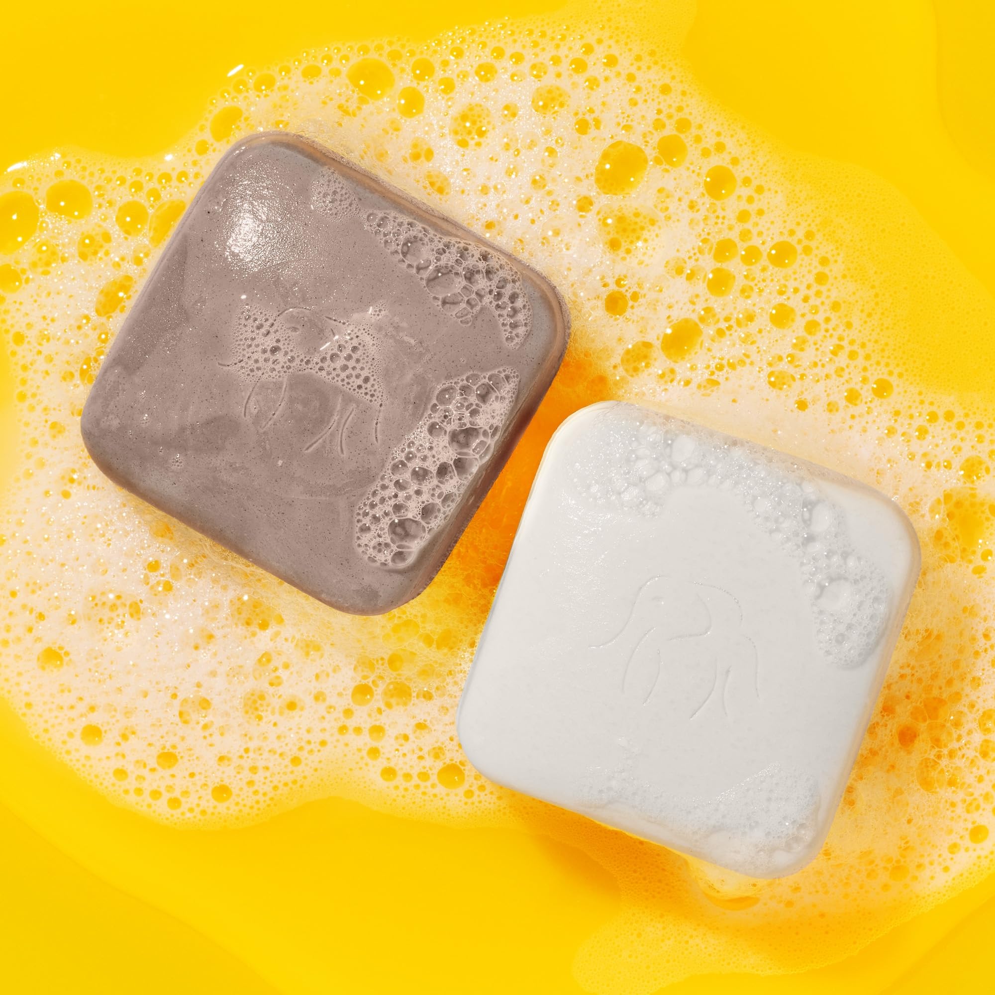 Drunk Elephant travel cleansing duo exfoliating and moisturizing face bars