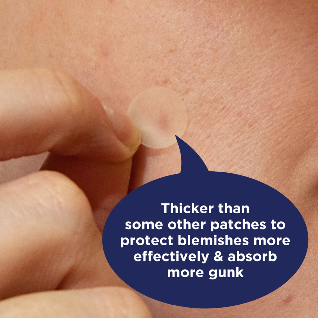 PanOxyl clear acne patches application demonstration
