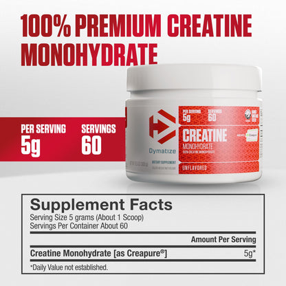 Informed Choice certified banned substance tested logo on Dymatize tub