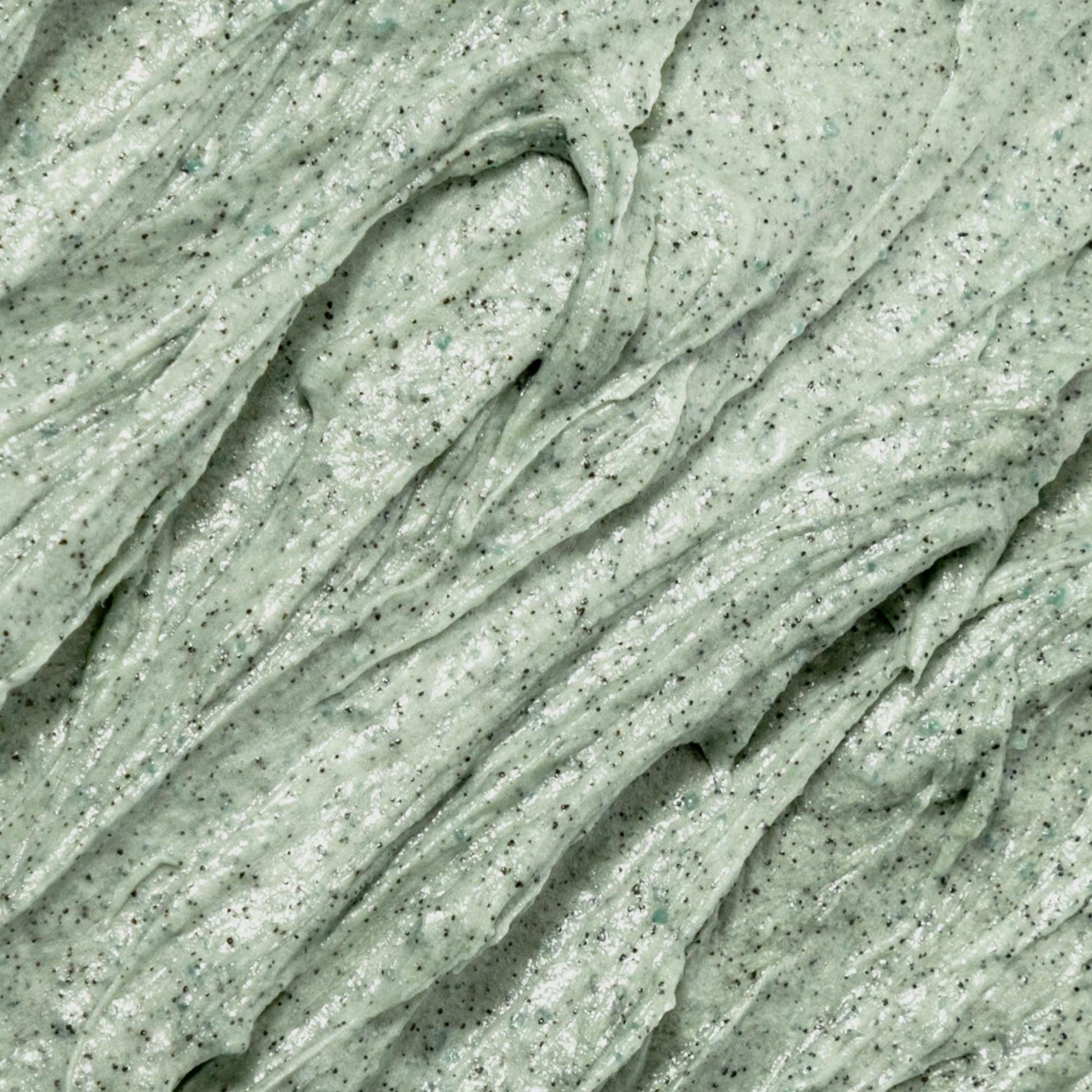 Osea Seaglow Resurfacing scrub application on face