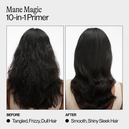 Lightweight fine mist spray nozzle of Eva NYC anti frizz hair primer