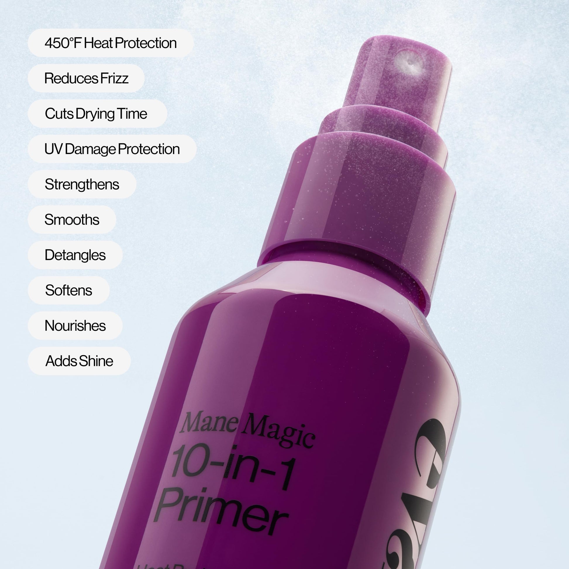 Eva NYC imported heat protection spray for smooth and shiny hair