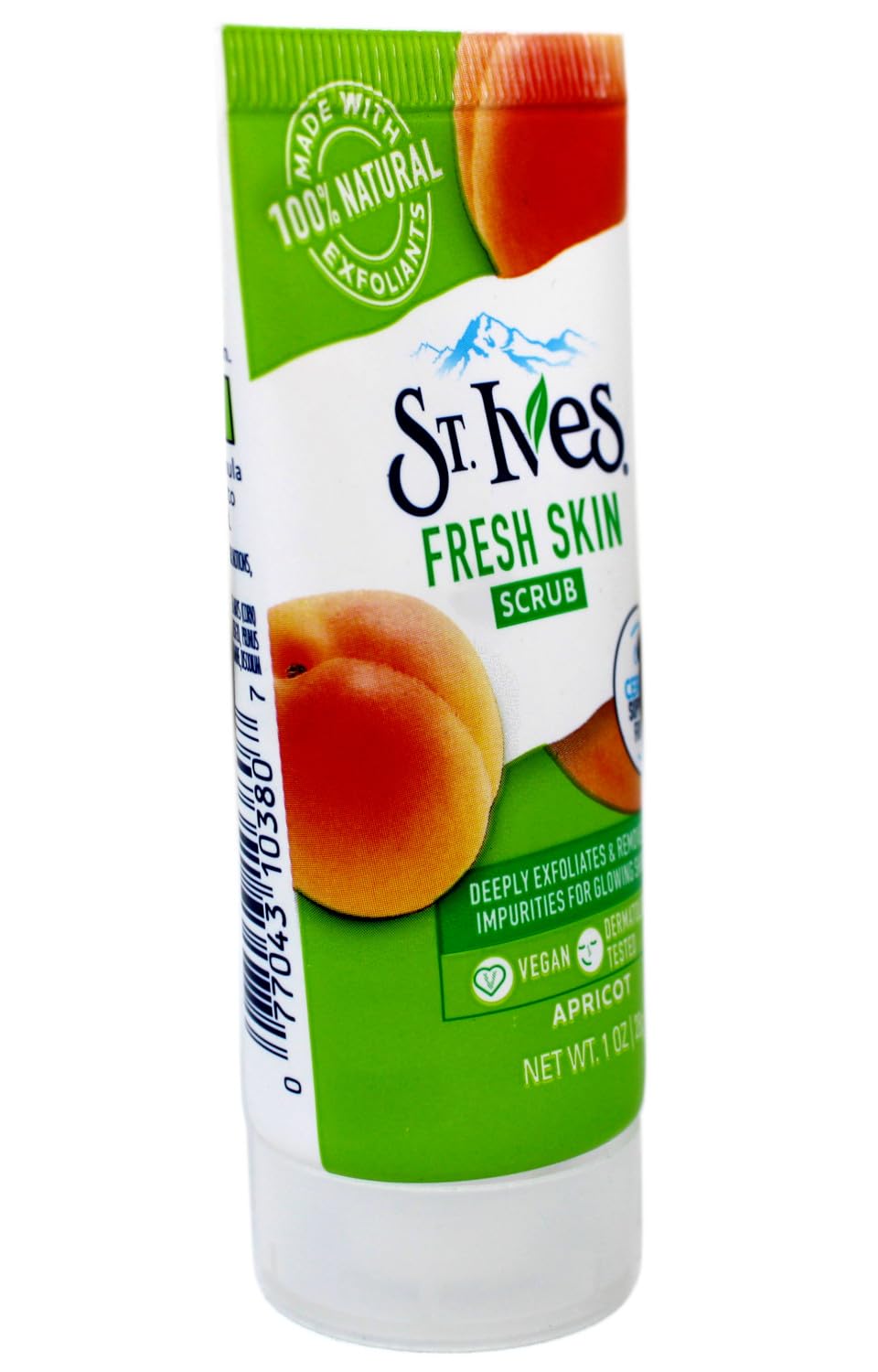 St. Ives deep exfoliating facial scrub consistency and natural ingredients