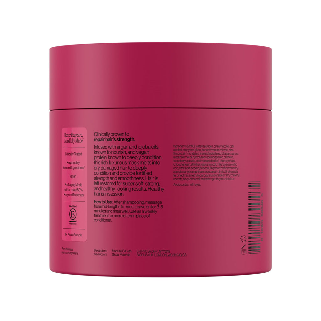 Eva Nyc Therapy Session Deep Conditioning Hair Mask texture and cream showcase