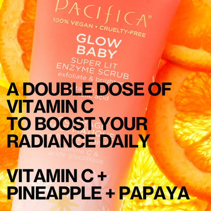 Pacifica brightening facial cleanser texture cream with fine rice powder