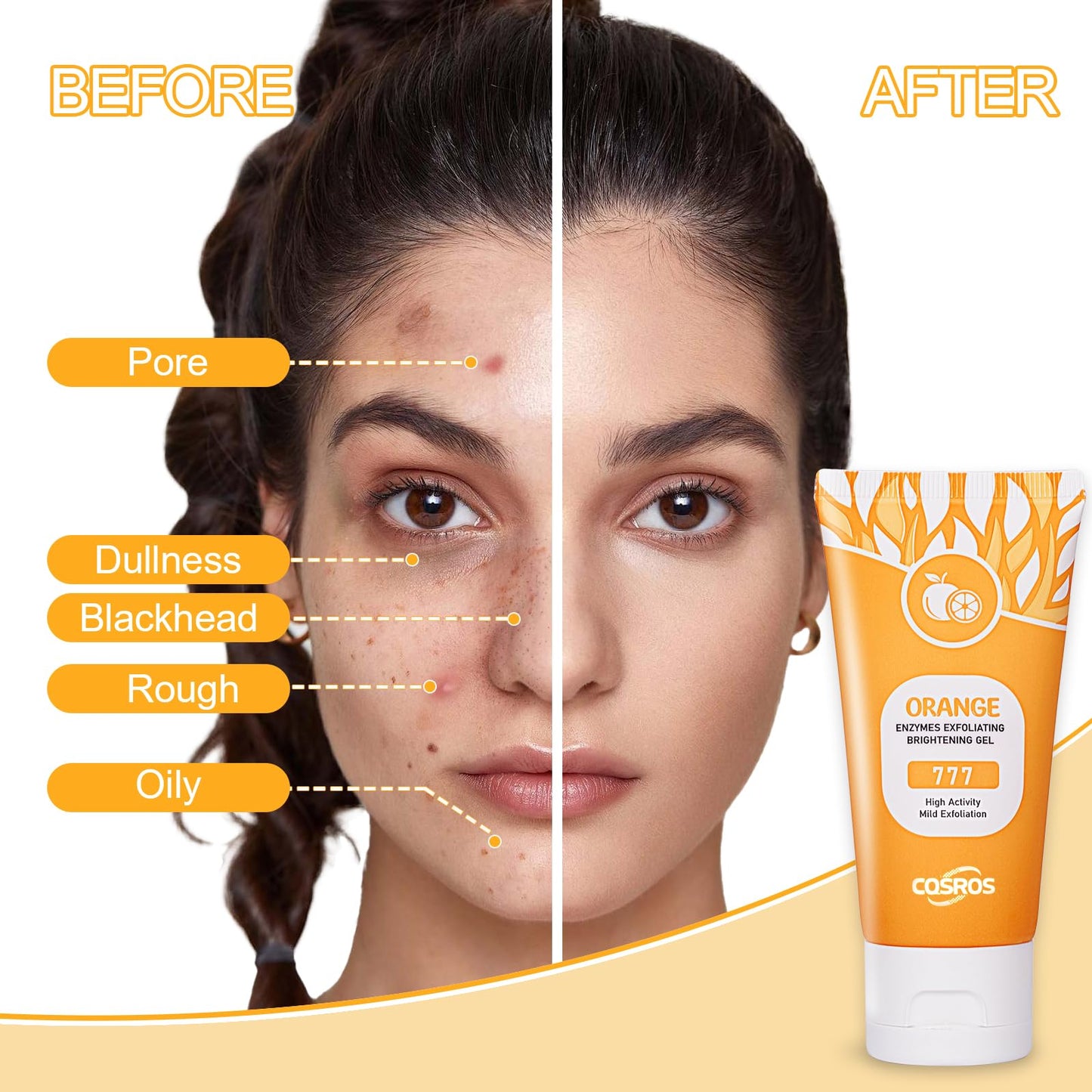 Benefits of using Fairytalespace orange enzyme scrub