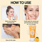 Fairytalespace orange exfoliating gel scrub complete bundle
