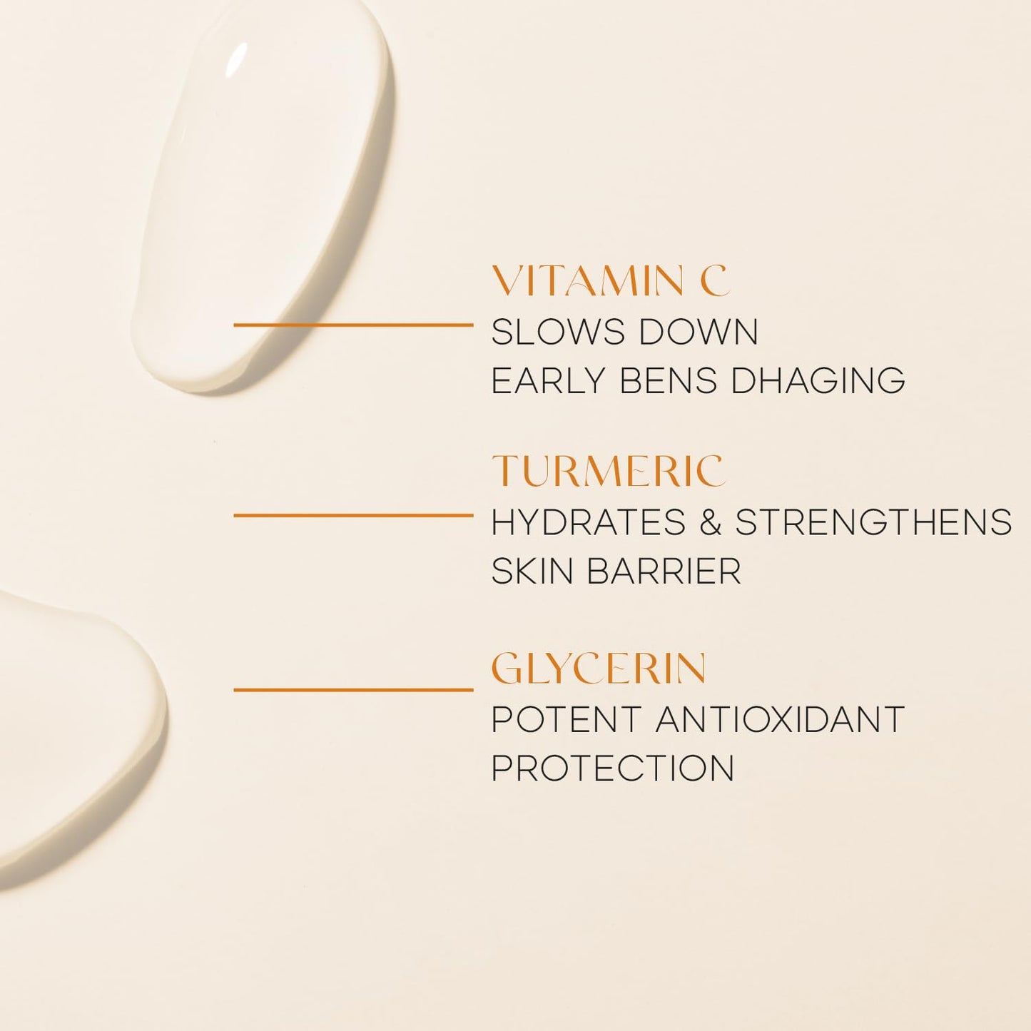 Back label of Skin 2.0 facial scrub showing directions for use and clean beauty ingredients